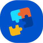 3d puzzle icon